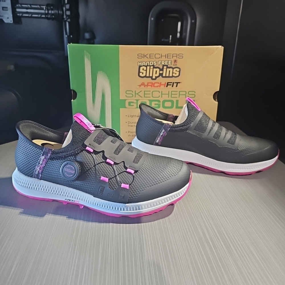 Skechers Go Walk Flex Hands Free Slip-ins-Grand Entry Women's 7.5 Wide Fit NEW - Picture 6 of 13